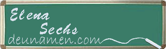 Elena Sechs Visitenkarte
